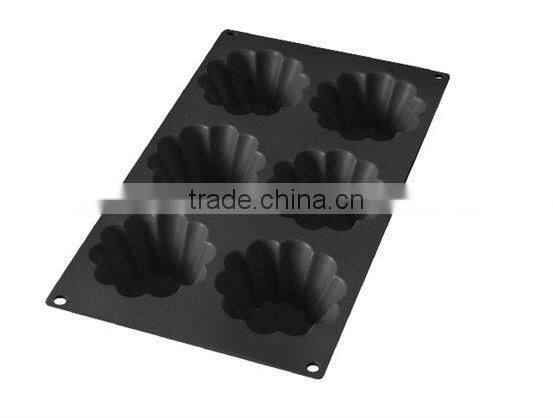 Silicone Cake Tin with 6 Holes