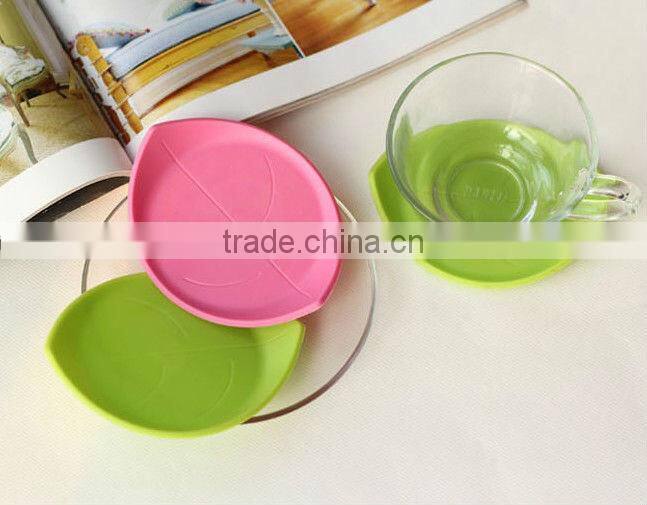 Promotion gift Creative Round Silicone Coffee Cup Coaster