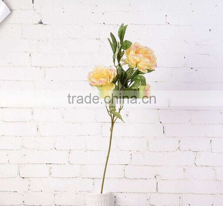 102cm artificial peony flowers,single flowers peony for home and office decoration