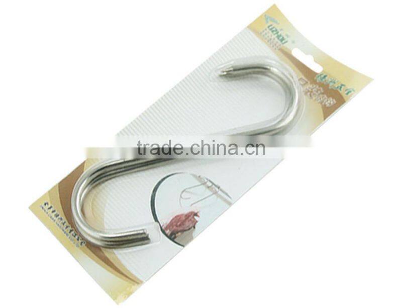 wall coat hat hooks hardware S meat hook Slatwall Display Hook SWIVEL HOOK