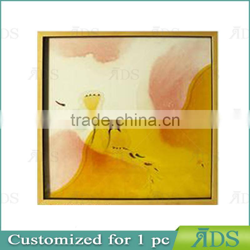 Framed Handmade shadow box decorative glass wall art