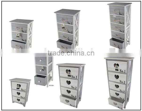 MDF Drawer paulownia frame paulownia wooden cabinet