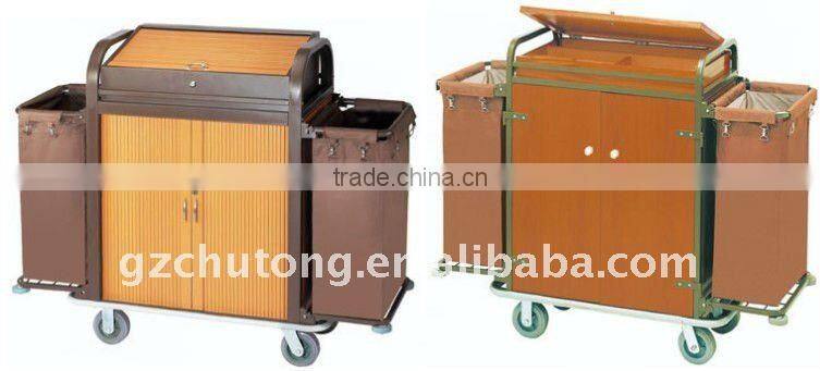 Hotel guest room service cart