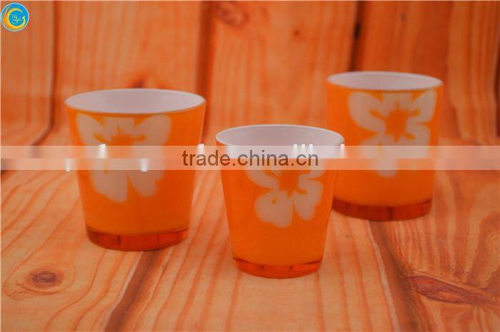colored candles promotion glasses,glass candles jar,color tea cup holder