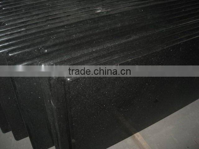 Timely Delivery Black Galaxy Granite Kitchen Granite countertop