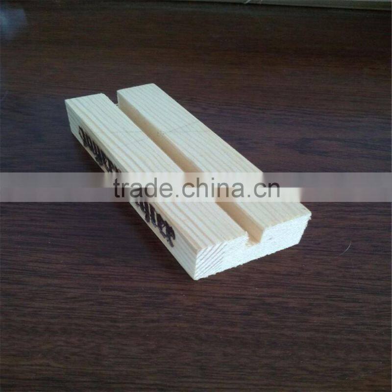 High Quality Wooden Photo Stand Wood Business Cards Holder For Name Cards or Restaurant