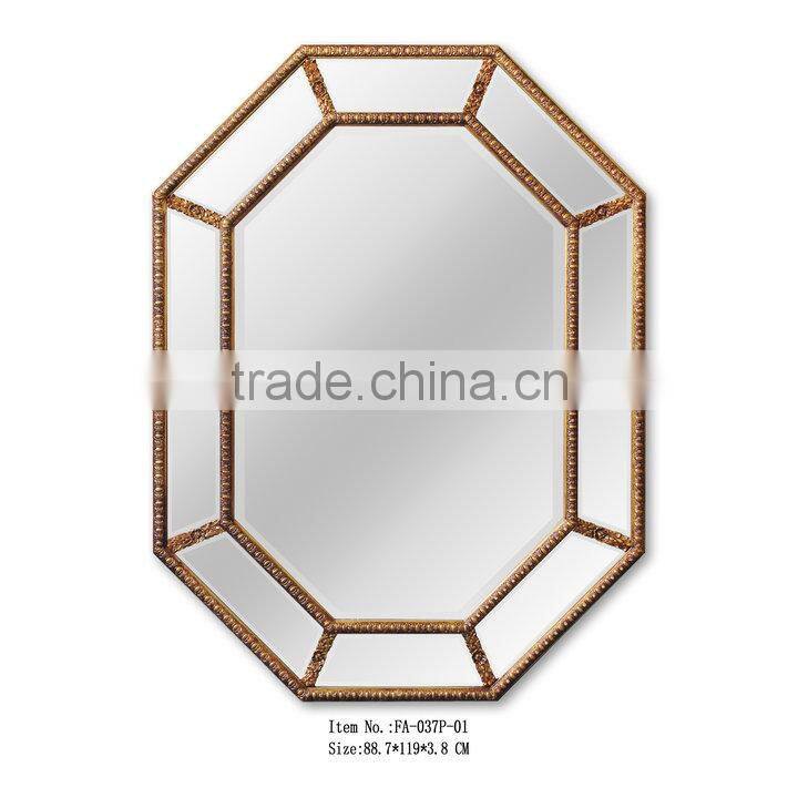 Bamboo Effect Factory Wholesale Decorative mirror frames for Interior Wall Arts