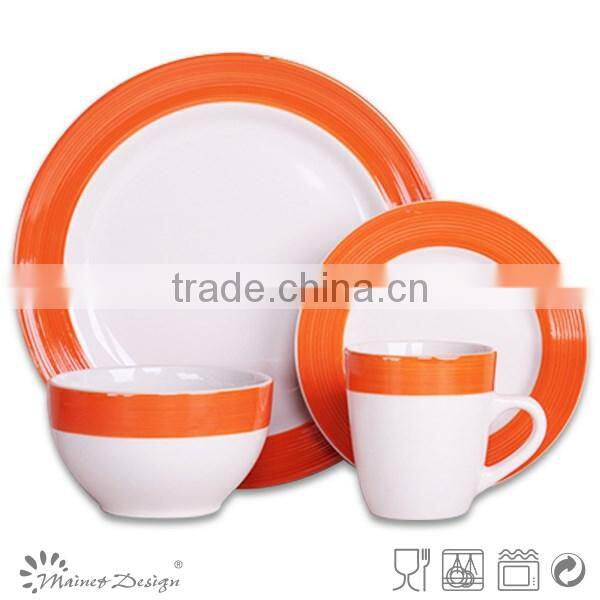home use 16pcs ceramic stoneware dinnerware sets