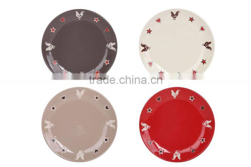 2015 Hot selling ceramic decoration plate