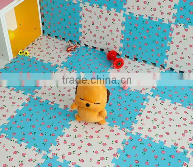 Durable eco friendly eva new type baby exercise mat