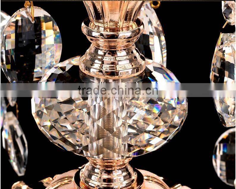 ZG108 Momoda luxury Crystal antique neoclassic home decoration bedroom living room table lamp Royal lighting