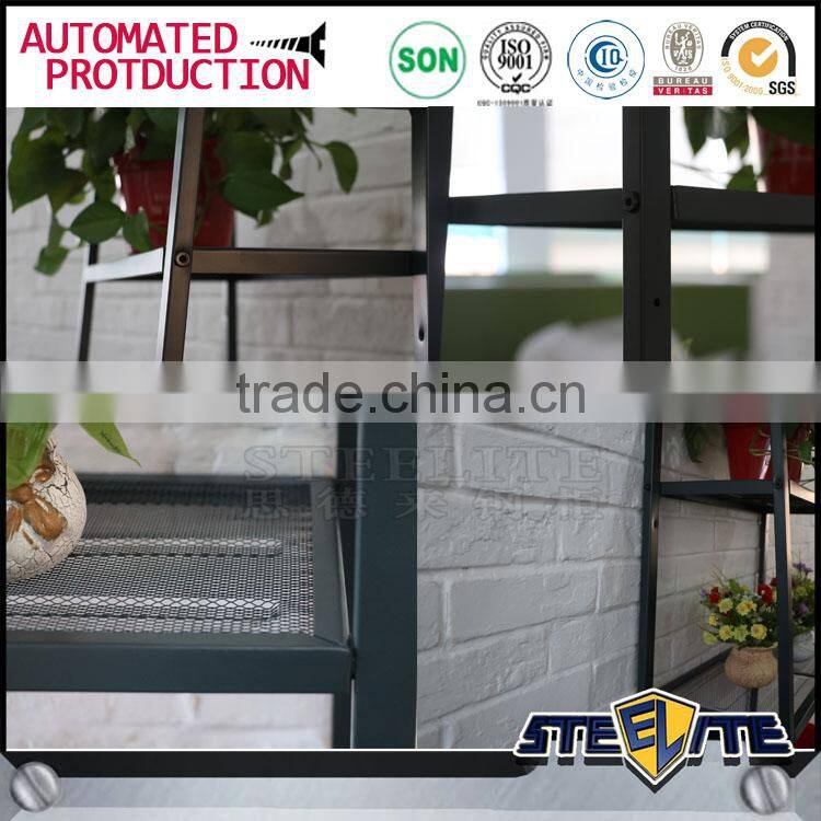 Iron art powder coated metal wire flower display rack