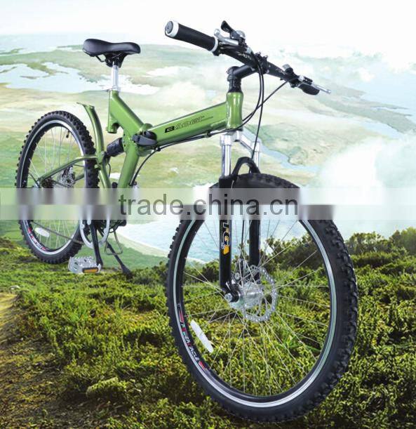 26 inch brushless foldable electric bike