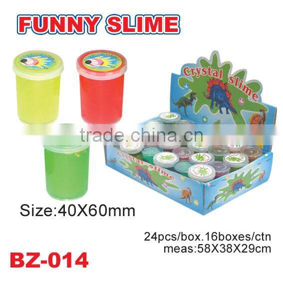 Promotional Colorful Crystal Ball Slime Toys
