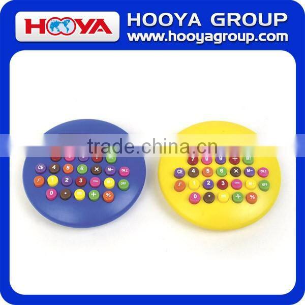 Creative Suitable for Gifts and Premiums Calculator Round Hamburger Calculator With Coloured Buttons