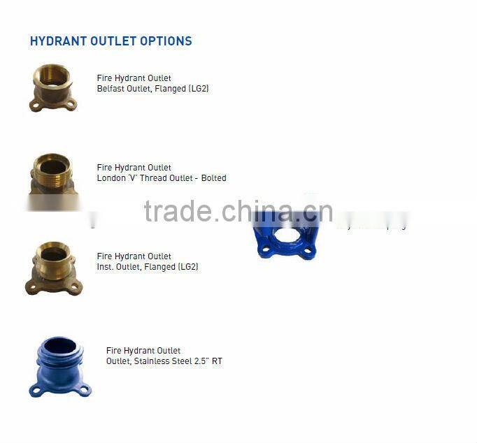 BS750 type II fire hydrant