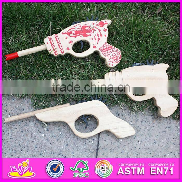 2016 best sale children wooden gun toy W02A098