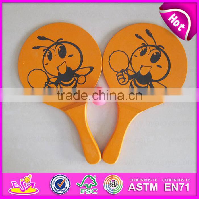 2015 Hot sale funny games beach paddle racket,Summer sports game beach rackets,Promotional gift beach ball racket game W01A102