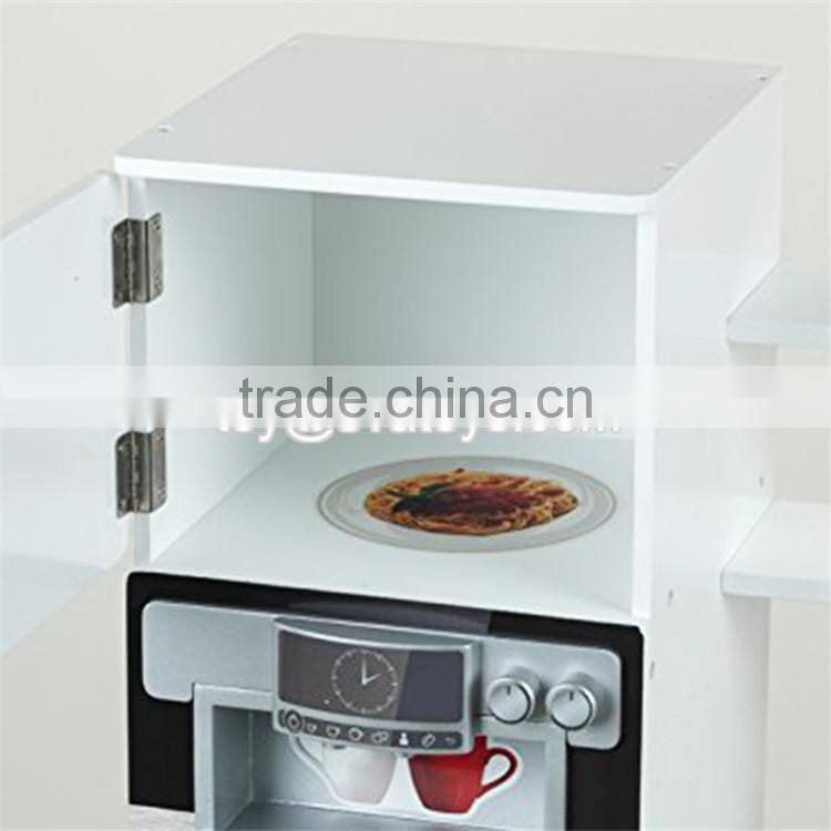 New design children educational toys wooden kids kitchen play set W10C287