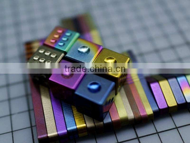TK-3156 16MM food grade TC4 titanium dice for Bar frozen ice cubes