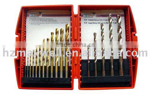 17pcs Combination Drill Set