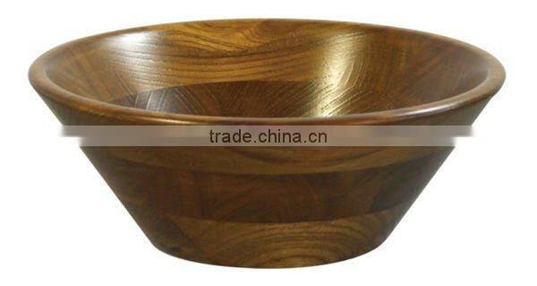 Kijihiki Keyaki Japanese Zelkova Wood Marquetry Salad Bowl Wood Bowl Made in Japan