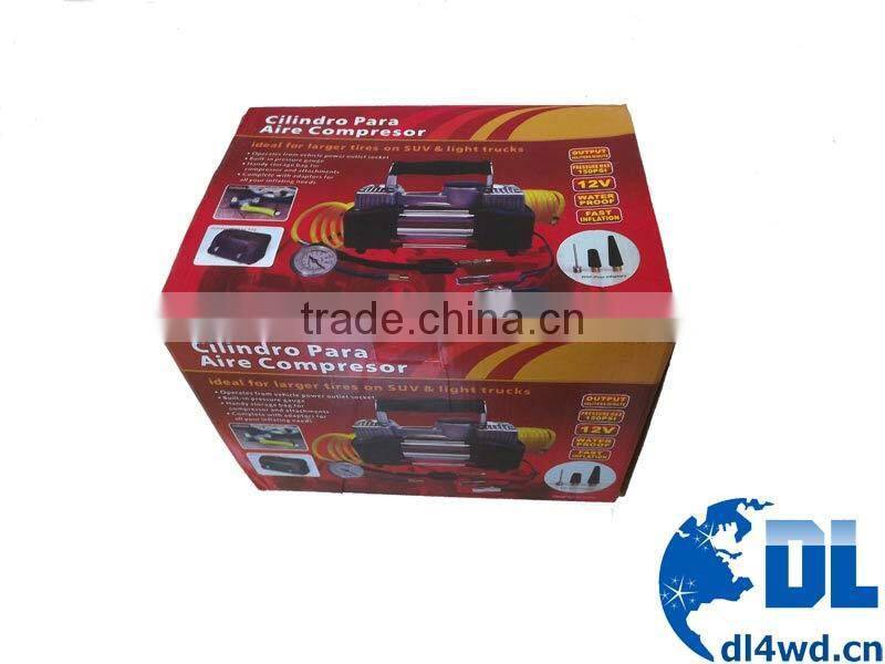 150PSI Auto Mini Air Compressor For Sale Silent Auto Compressor Double Cylinder