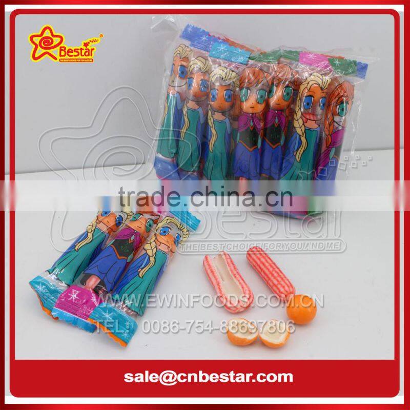 Funny Cartoon Frozen Shape Bubble Gum