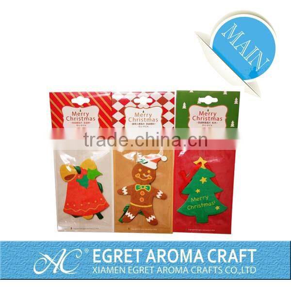 2mm custom cotton paper card air freshener for car paper car air freshener