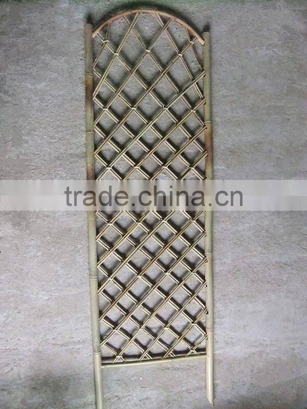 Small artifical garden bamboo fence