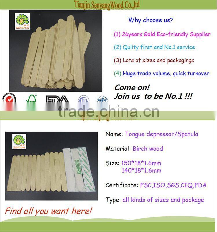 Colored Tongue Depressors,Disposable Wooden Tongue Depressor