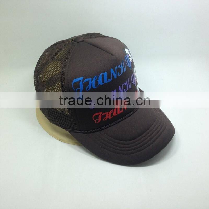 Baseball Mesh Hat /cap And Sponge Trucker Hat With String & Rope