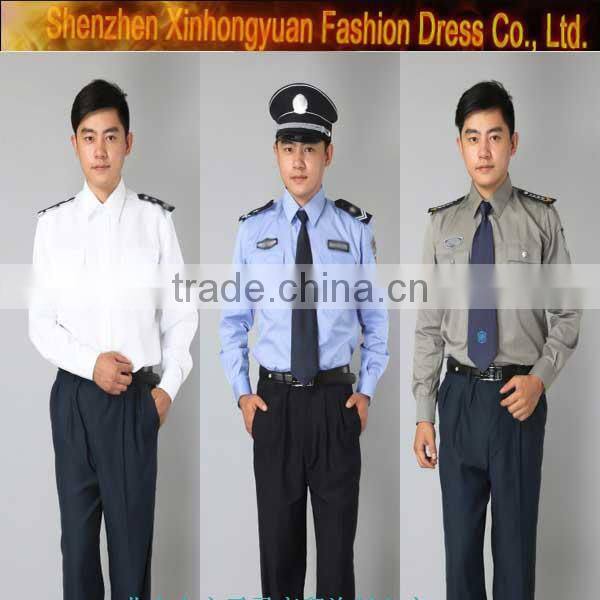 security guard dress/ uniform/ security guard uniforms