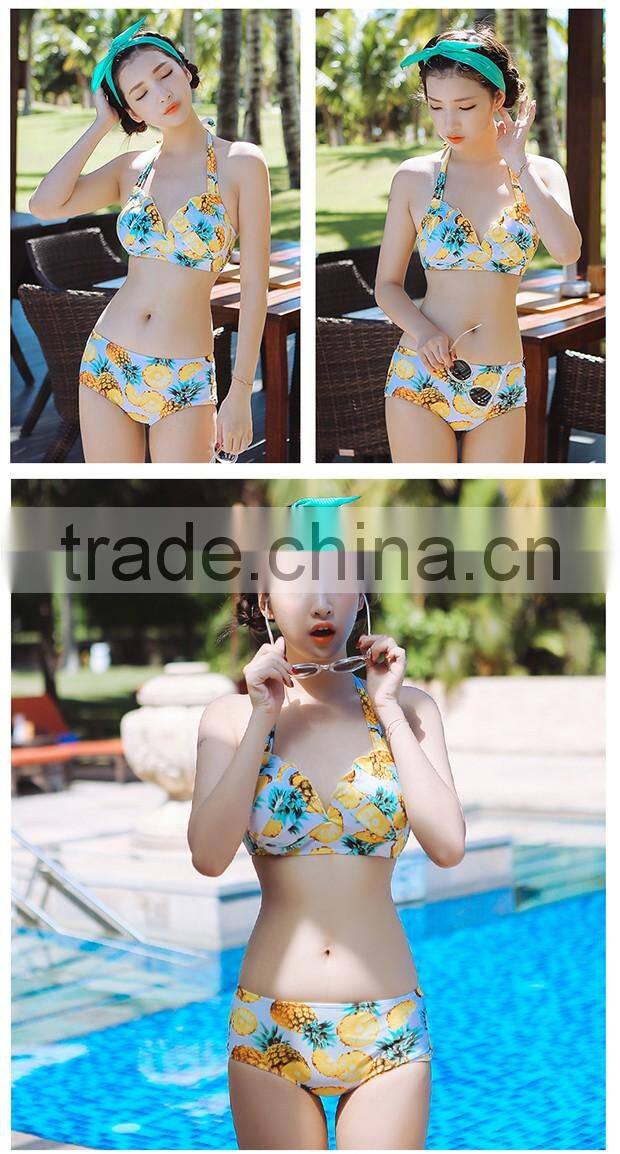 (Trade Assurance) new design fashion sexy girls swimwear printed