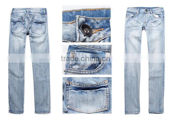 GZY wholesale new style top design pent men's mixed jeans cheap jeans slim feeling 2017 high design USA