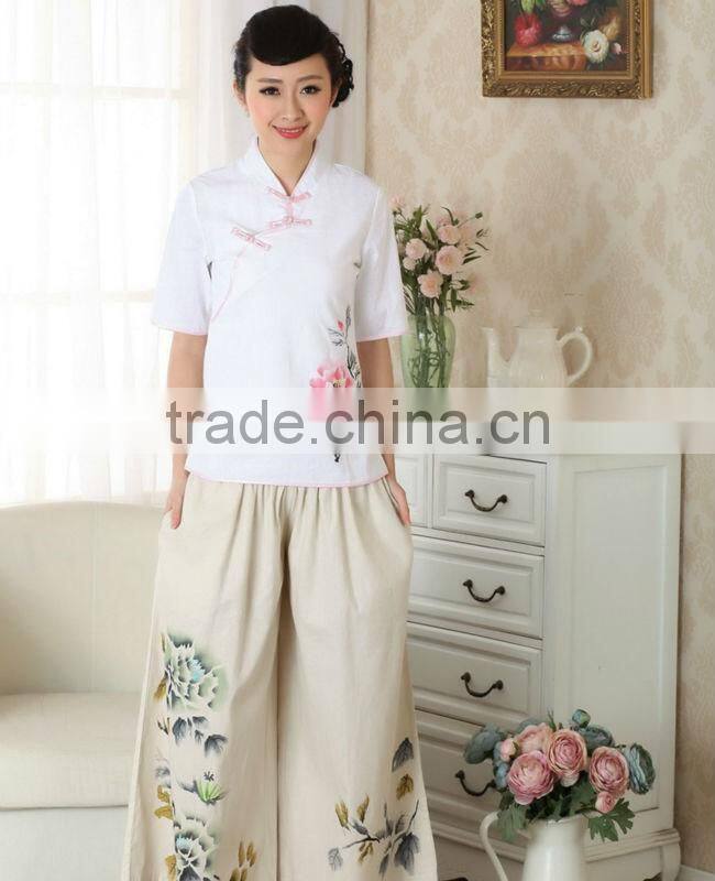 Newest Design Chinese Traditional Work Uniform