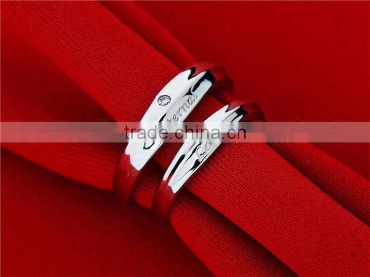 Custom Logo Scarf Lover Latest Ring Designs