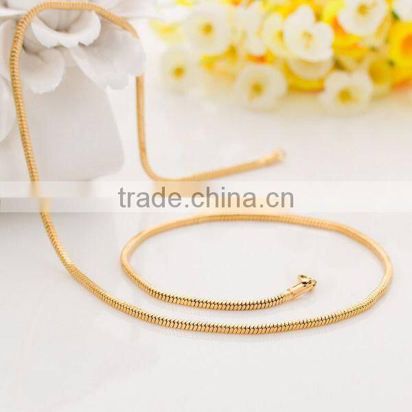 Trendy design 925 sterling silver necklace chain