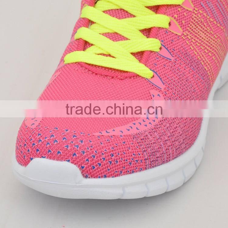 New popular causal shoe woman sport running shoes oem china factory wholesale
