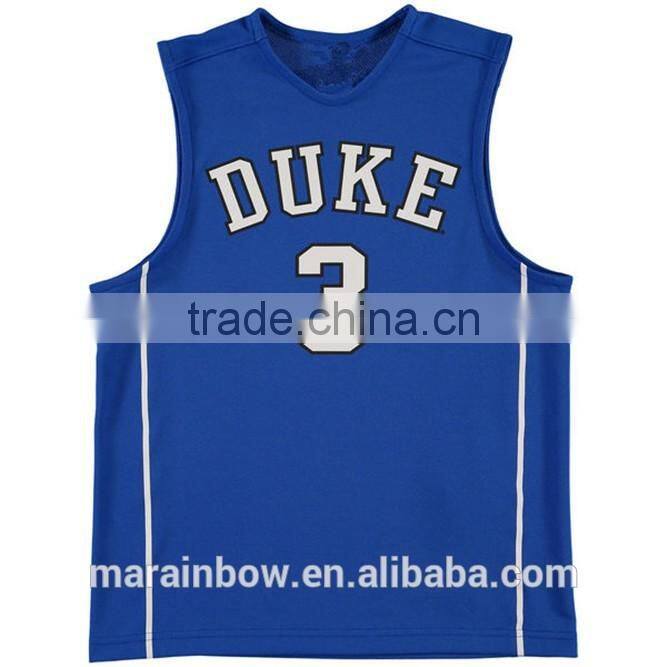 Custom Latest Blue Design Cheap Wholesale Basketball Jersey Uniform SportsWear Dry Fit Performance Basketball Clothes