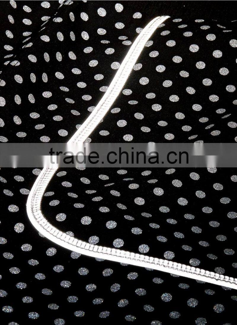 man french fashion tactical short with reflective thread shorts dot design