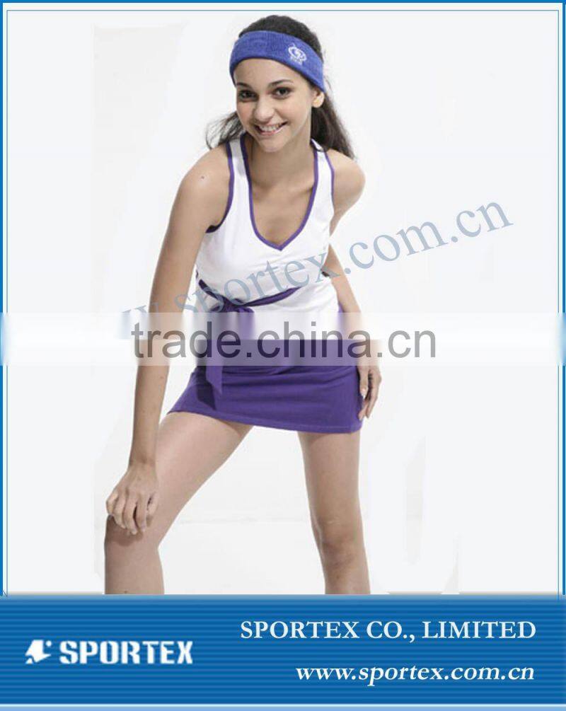 Latest OEM Ladies tennis suits/fitness wear