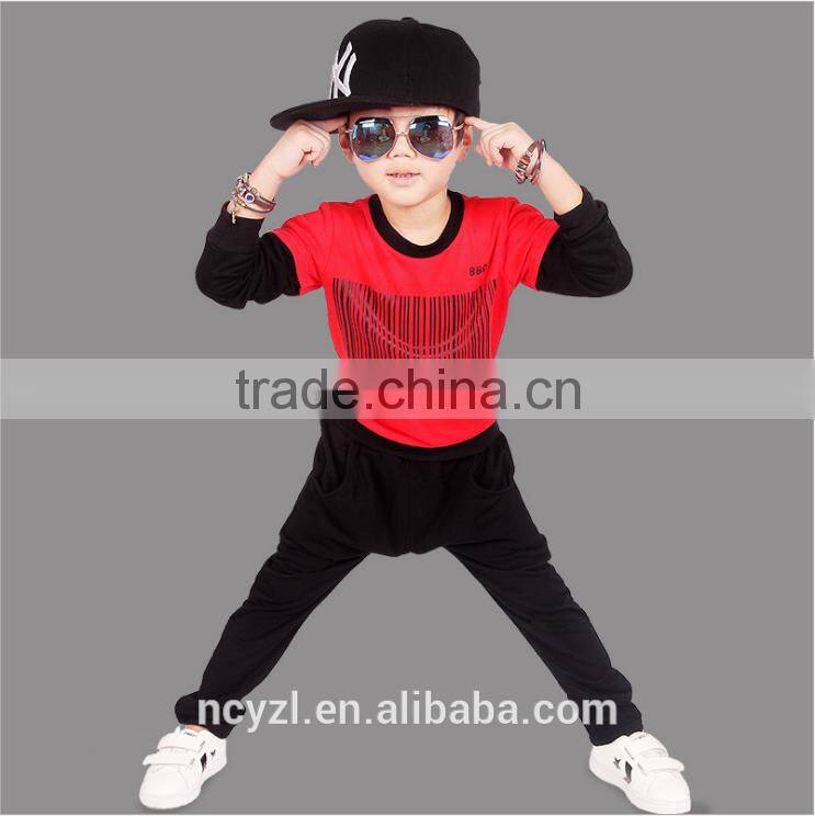Good quality 2017 New product China wholesale children boys clothing