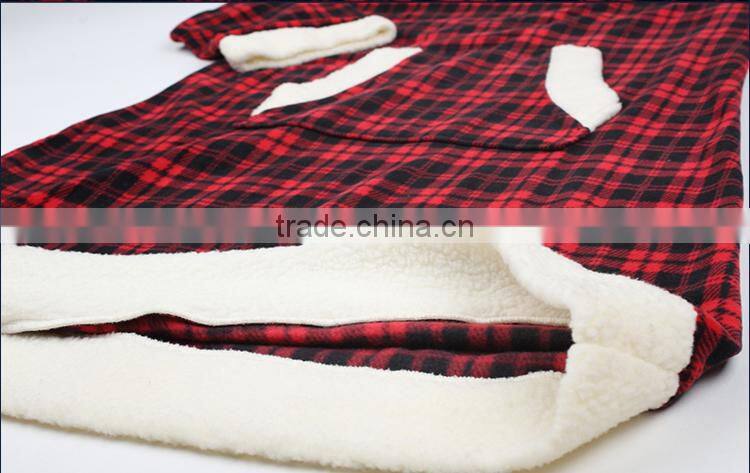 soft printing coral fleece bath robe woman sleep wear