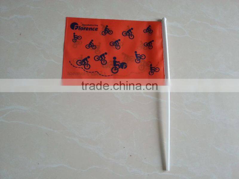 high quality hand polyester flag