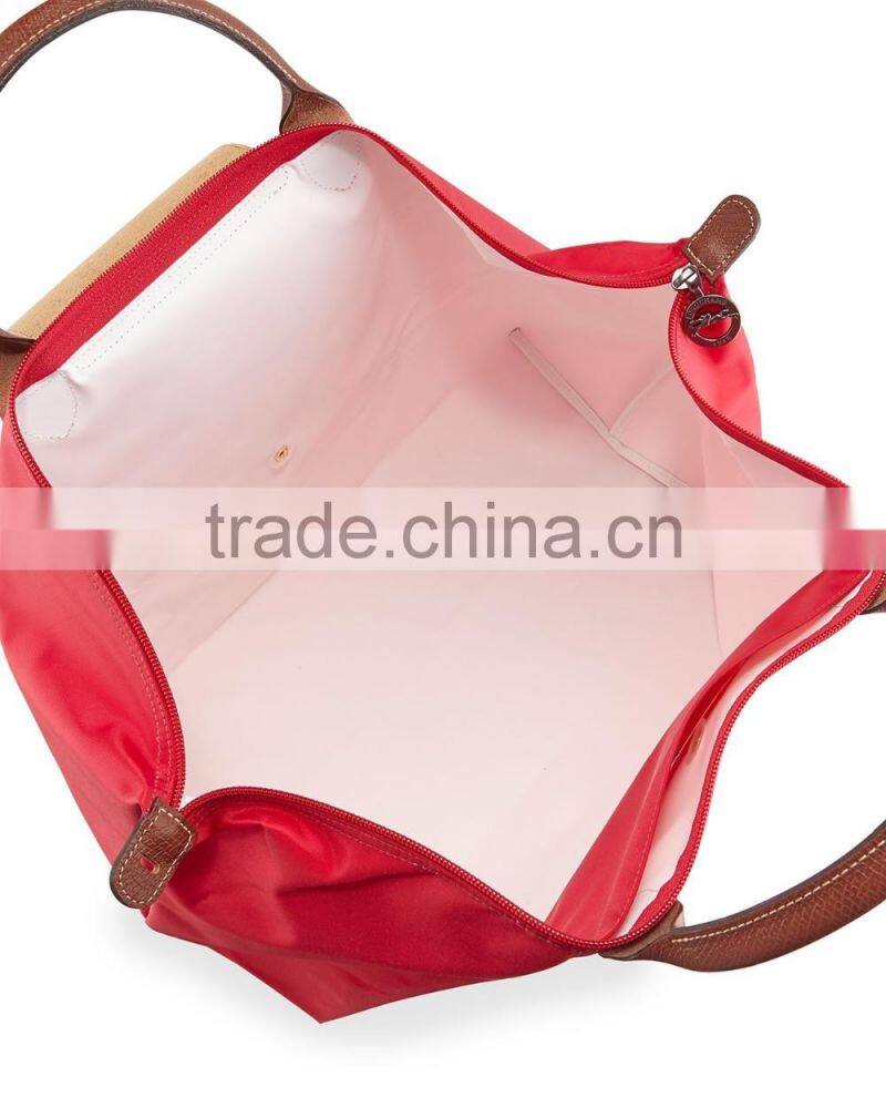 Large travel canvas tote bag reusable non-woven tote bag for women