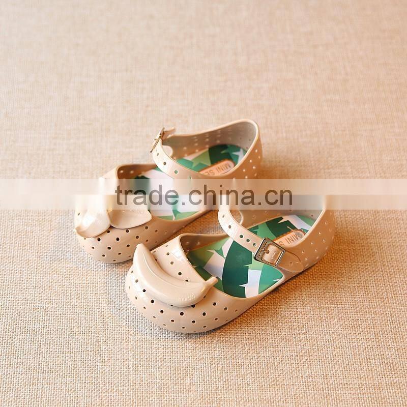 banana design mini melissa for girls, banana mini melissa