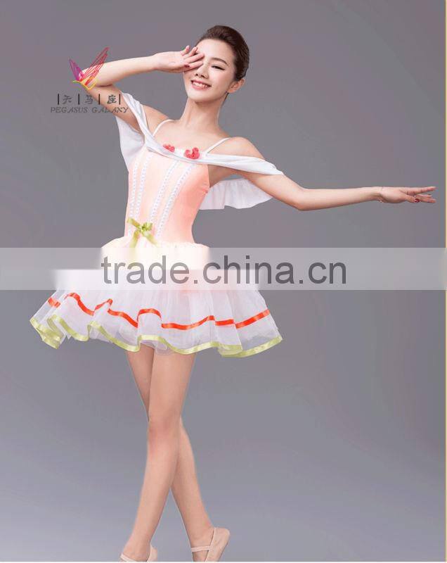 hot selling strapless ballet dance costumes for babies and girls