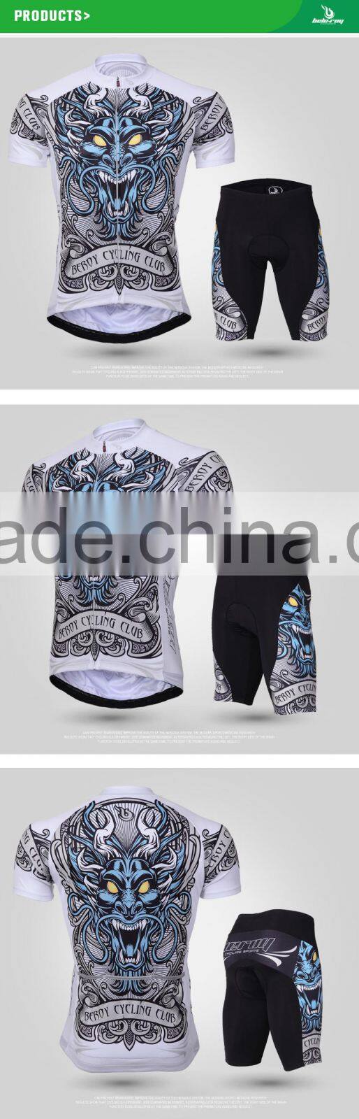 BEROY latest Chinese element attire cycling jersey manufacturer,breathable men's cycling kit