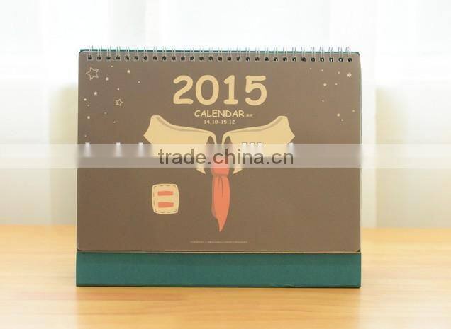 2015 High Quality Custom made Paper Calendar